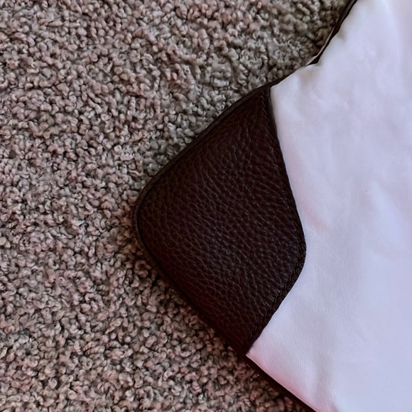 Burberry Packable Shopping Tote in Canvas & Leather - Picture 4 of 9